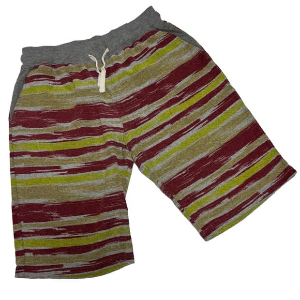 롱비치 서프 스타일 에스닉 멀티 스트라이프 쇼츠