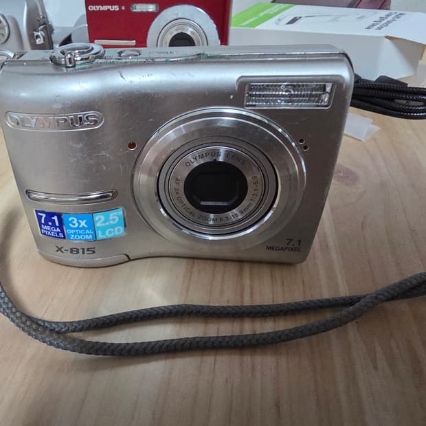 올림푸스 X-815 빈티지 디지털카메라