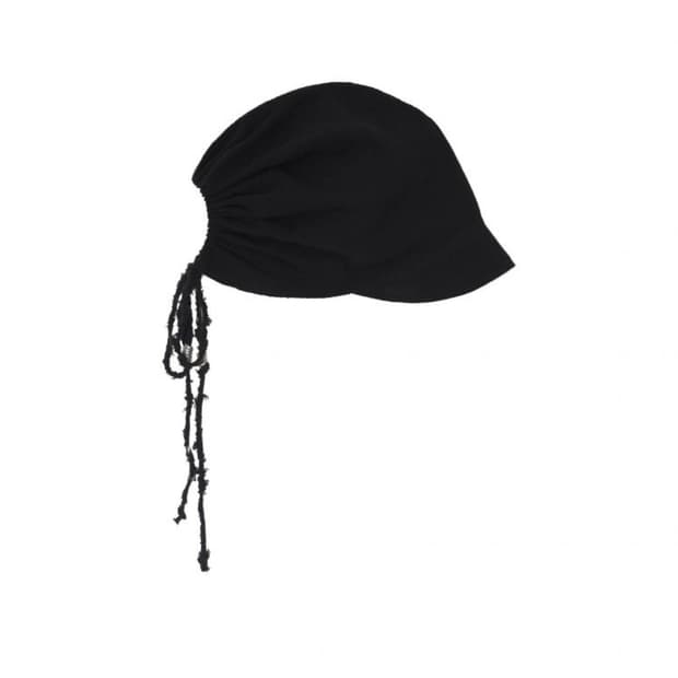 하르테올뎀 Textured Shirring Cap [BK] 새상품