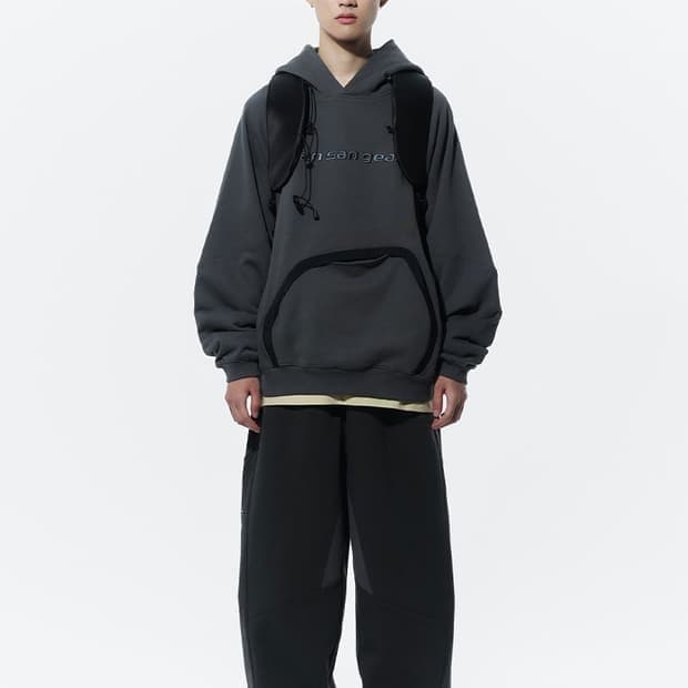 24fw 산산기어(SAN SAN GEAR) 테이프드 후드티