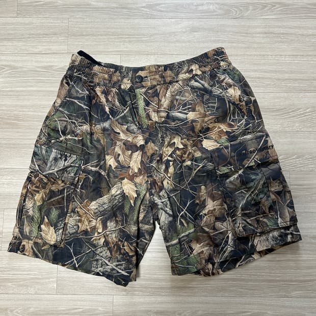 [XL] 엑스트라오디너리 리얼트리 립스탑 카모 쇼츠 반바지