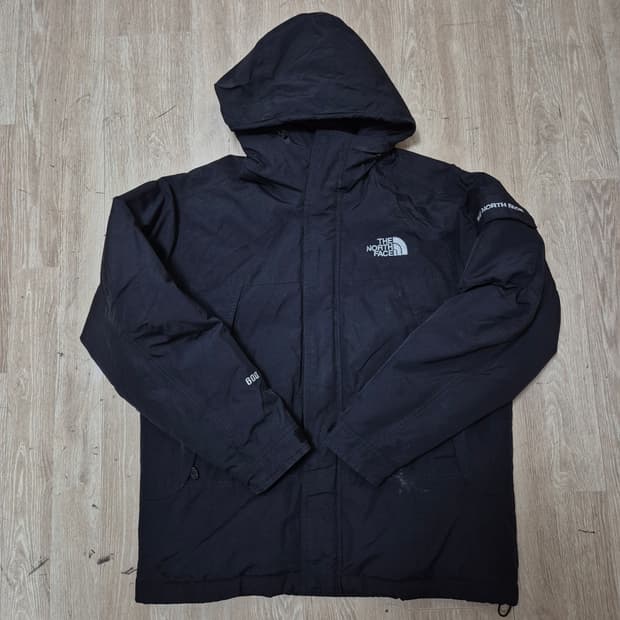노스페이스 600 사이드포켓 후드 바람막이 경량패딩 자켓 S(90)