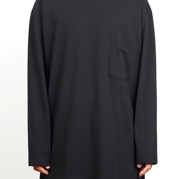 한블랙 코튼 롱슬리브 001