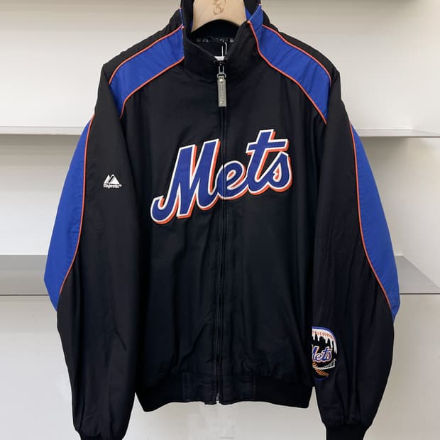 마제스틱 뉴욕 메츠 베이스볼 자켓