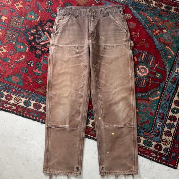 OG 칼하트 더블니 다크브라운 칼하트 B136 DKB 썩블니