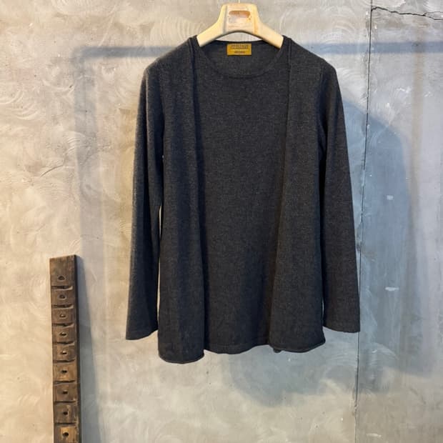 헤리티지 캐시미어 투피스 가디건 55