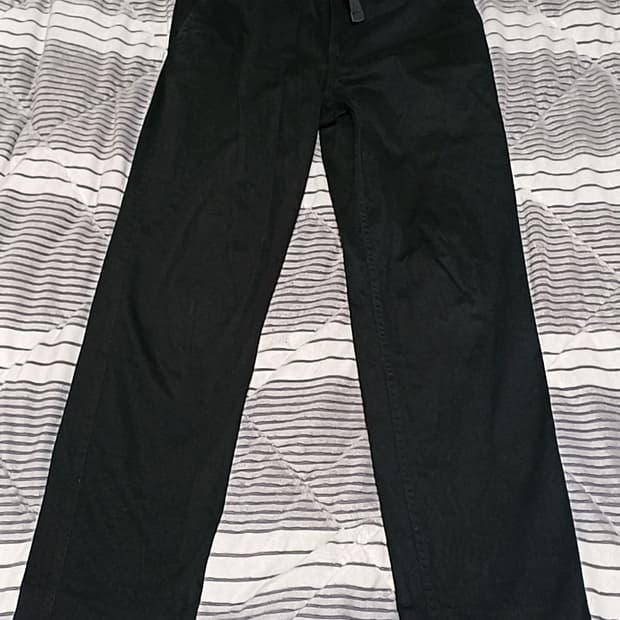 무신사 밴딩블랙면바지 실측31인치 기장102