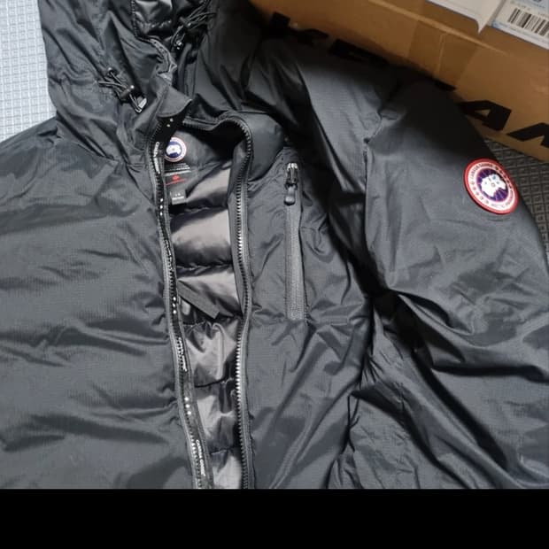 (새상품 L) 25fw 캐나다구스 롯지 후디