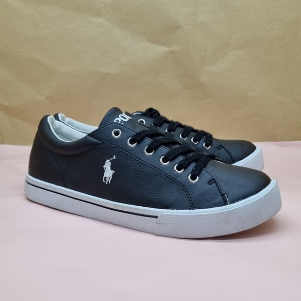 폴로랄프로렌 블랙 스니커즈245