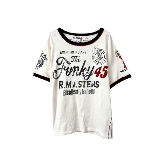 Real Masters Funky 45 Ringer Tee