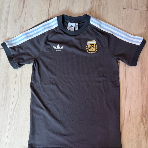 상태 S+ 아디다스 아르헨티나 베켄바우어 티셔츠 유틸리티 블랙