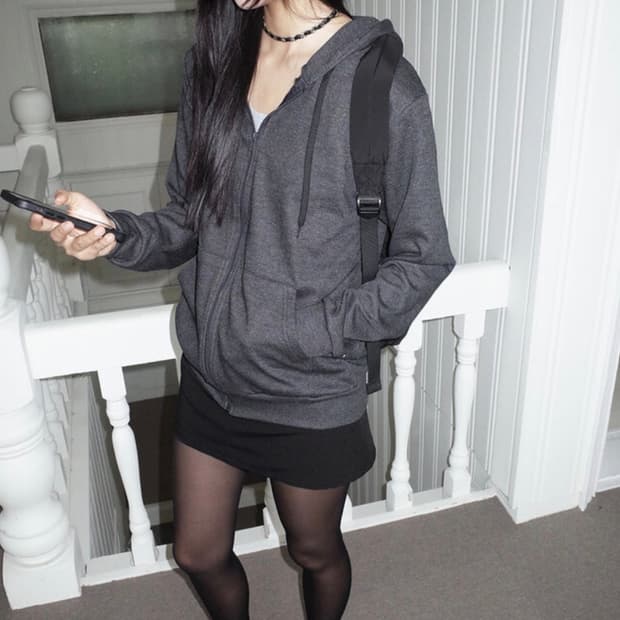베이비랩 normal nerd hoody