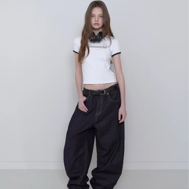 TOMBOY DOG DENIM [RAW INDIGO]