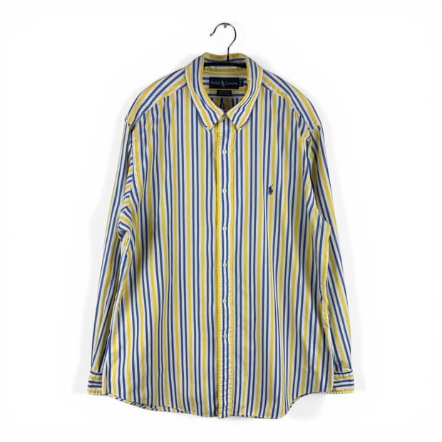 (F) 폴로 랄프로렌 옐로우 스트라니프 셔츠