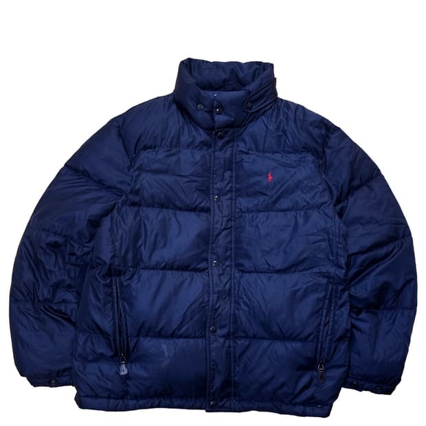폴로 랄프로렌 네이비 푸퍼 패딩