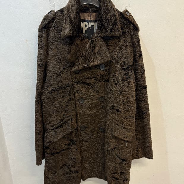 PPFM brown fur coat