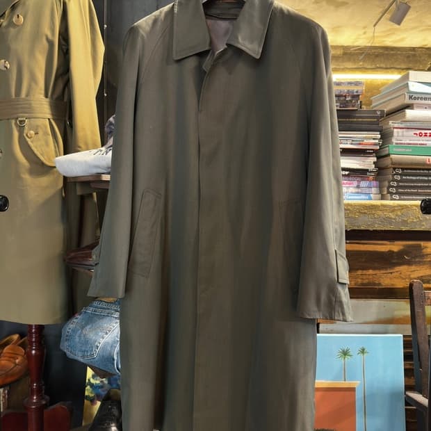 개버딘 래글런코트