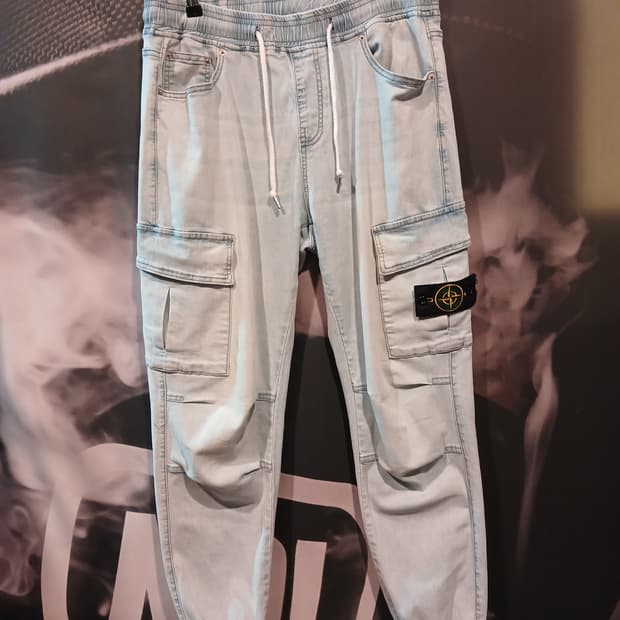 스톤아일랜드  와펜 카고 팬츠