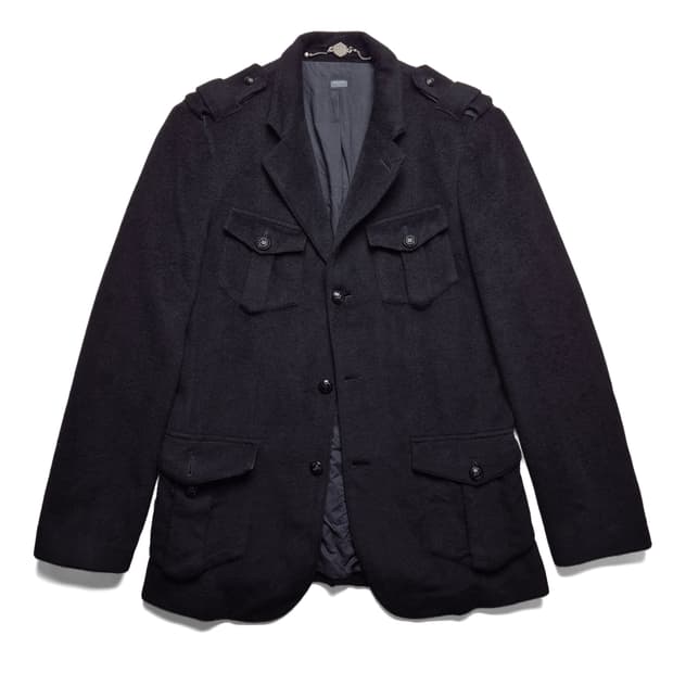 [S] 아르마니 익스체인지 울캐시미어 블레이저 자켓