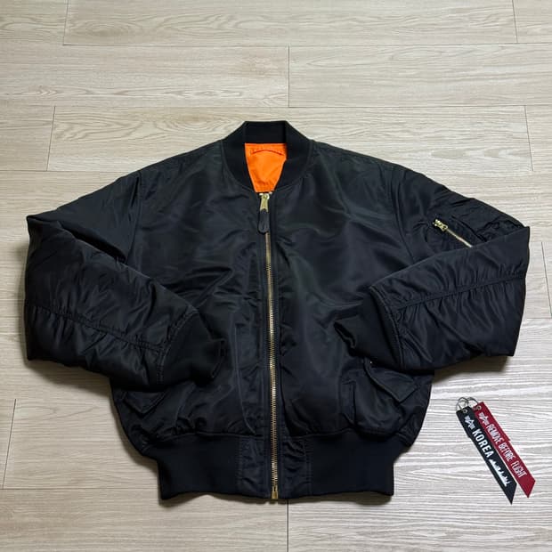 [L] 알파인더스트리 MA-1 블랙