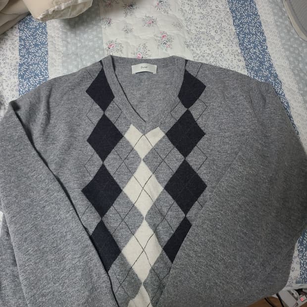 던스트 아가일 니트 XL