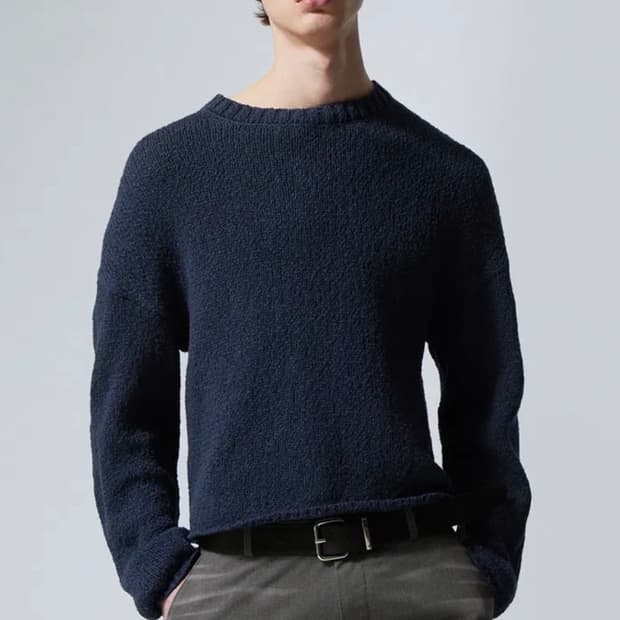 Weekday Cropped Knitted Sweater