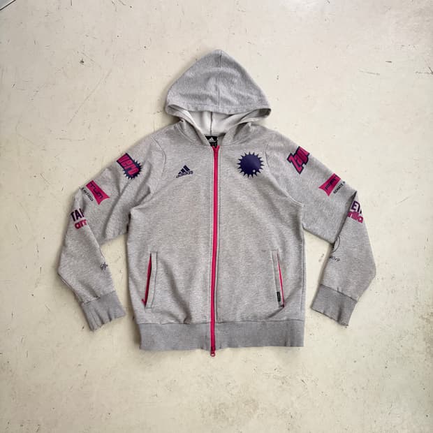 아디다스 빈티지 후드집업 자켓 M