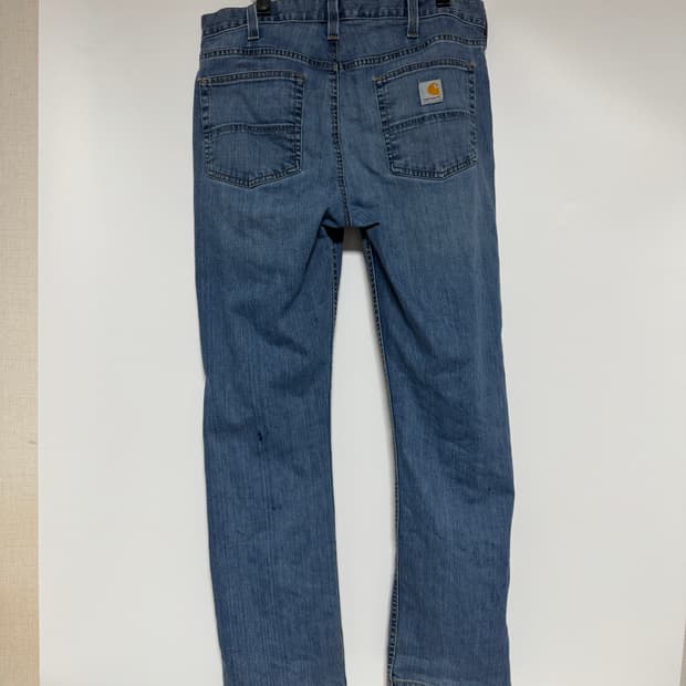칼하트 릴렉스 핏 데님 청바지 허리 34x32