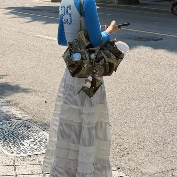 플리즈프로젝트 카모백 COMBAT BOSTON BAG