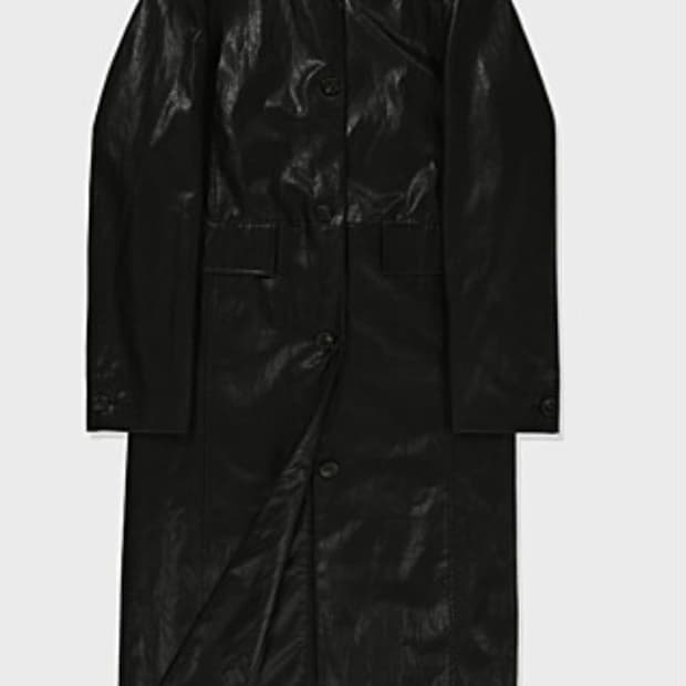 WMM 더블유엠엠 스튜디오 레더 롱자켓 새상품