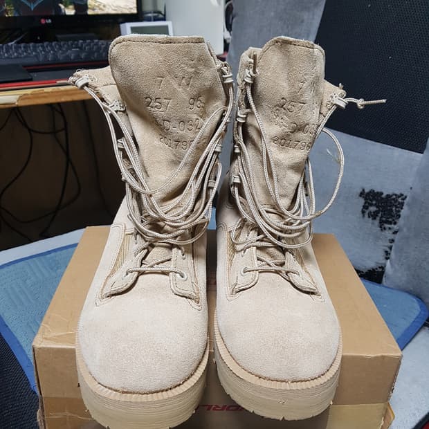 미군 웰코 고어텍스 사계절용 사막화 7W 판매