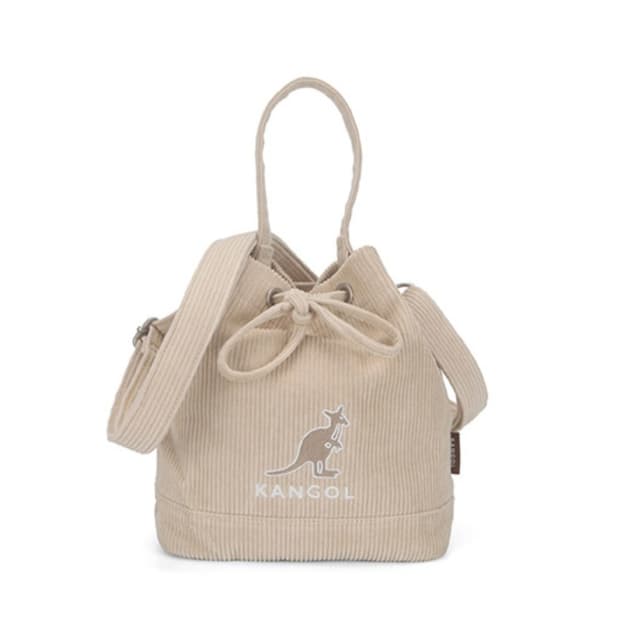 새상품) 캉골 가방 코듀로이 버킷백 크로스백