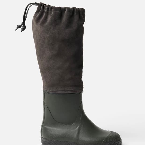 [43]리에르 RIER 레인부츠/velour anthracite