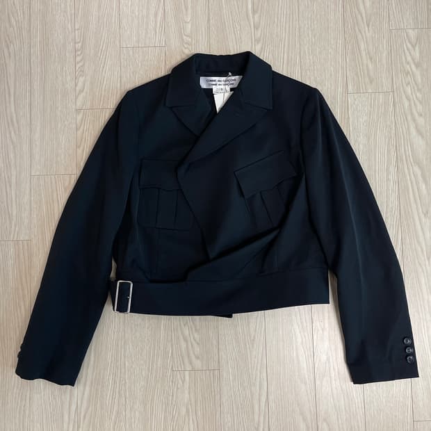 꼼데가르송 꼼데가르송 테일러드 크롭 자켓 AD2014