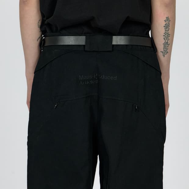 플라스틱프로덕트 MPa PLANT PANTS (BLACK) S