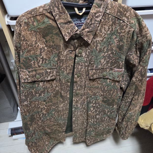 울리치 카모페턴 셔츠 자켓