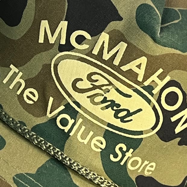 00's Ford Camo Trucker Hat