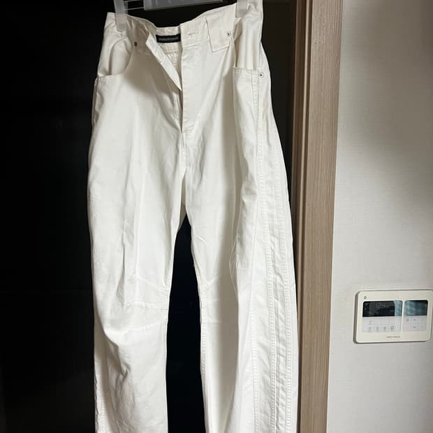 9999아카이브 테크니컬 팬츠 화이트 3