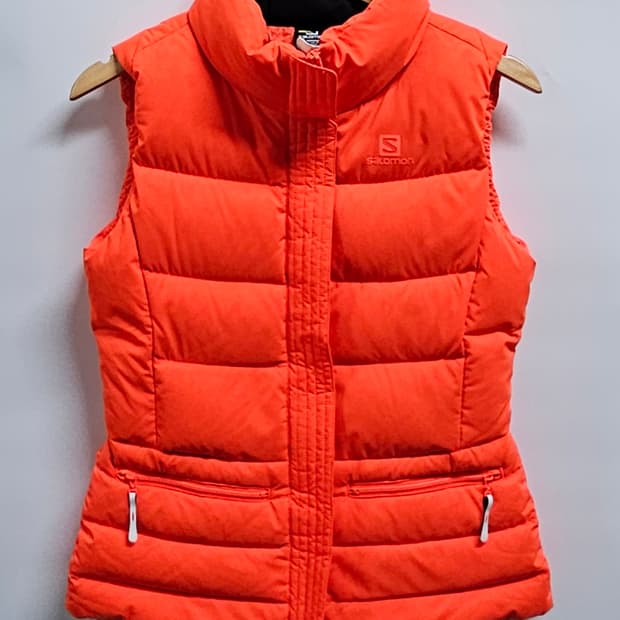 살로몬 여성 덕다운패딩조끼 90
