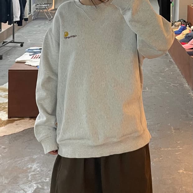 칼하트 WIP 아메리칸 스크립트 맨투맨 H2567