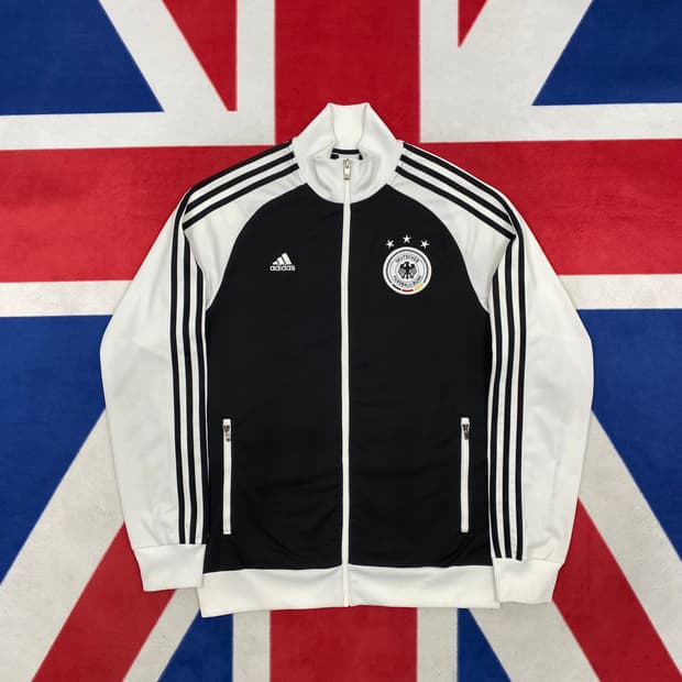 아디다스 검흰 독일 져지 L 