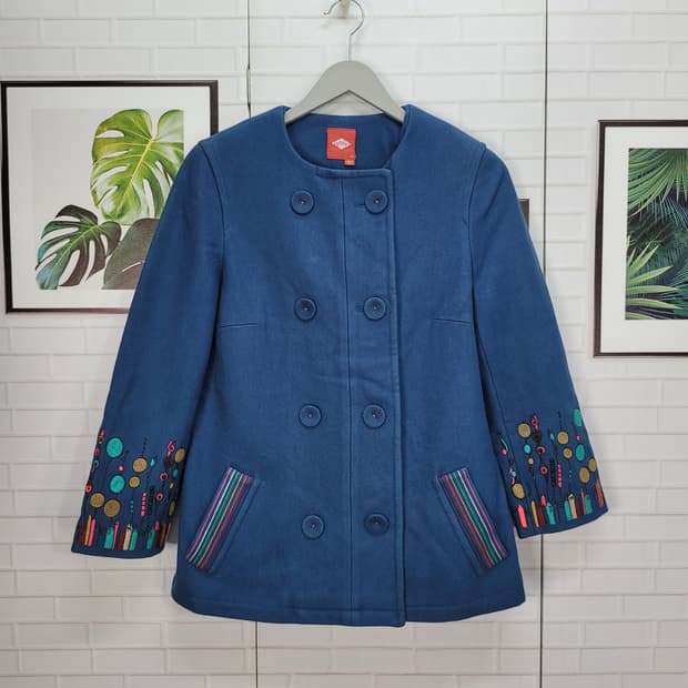 OILILY 오일릴리 자켓 코트 모 60% 36사이즈