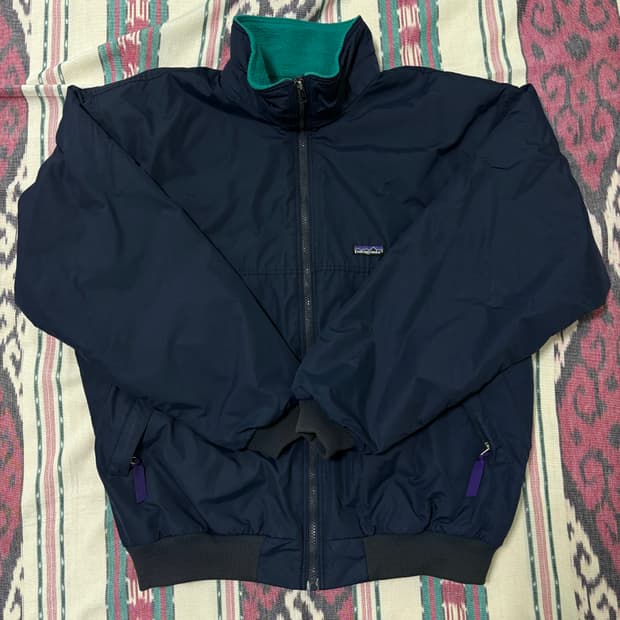 90s 파타고니아 쉘드 신칠라 자켓 다크네이비