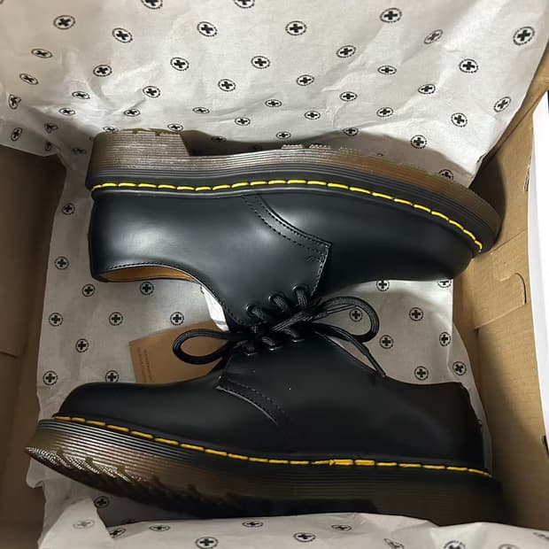 닥터마틴 1461 스무스 옥스포드 슈즈 블랙 240mm