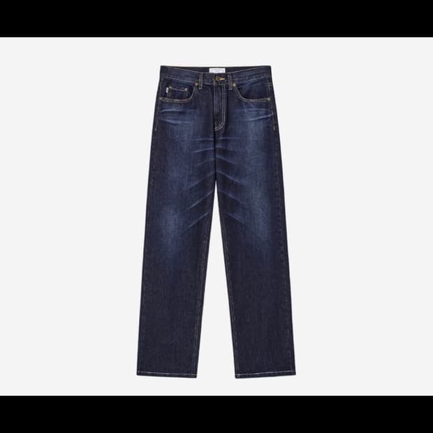 글로니93 미드라이즈루즈핏 진 인디고