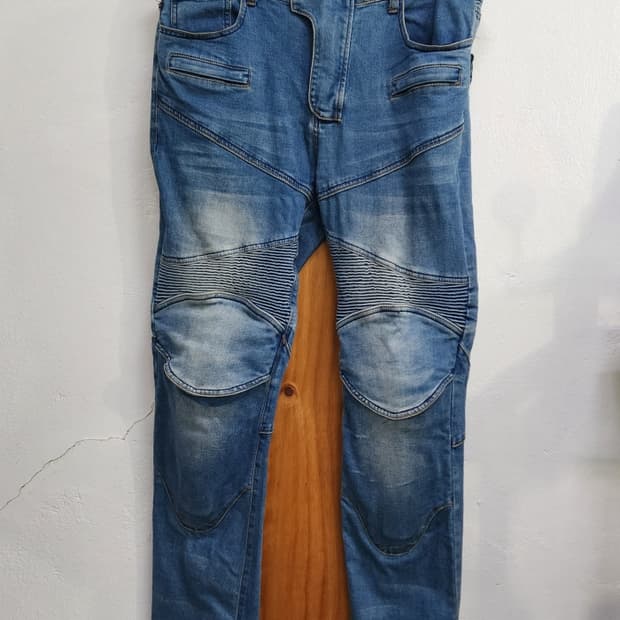 [MOTO PANTS] 남성 라이딩 바이크 팬츠 / 청바지 (2XL)