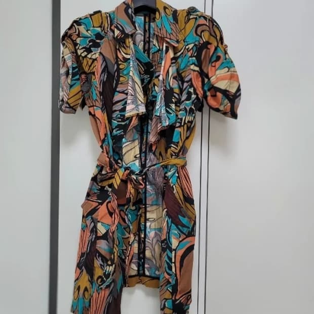 Jessi New York 민소매원피스+트렌치코트 세트 44-77 fre