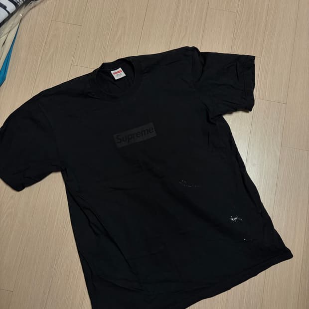 슈프림 박스로고 블랙