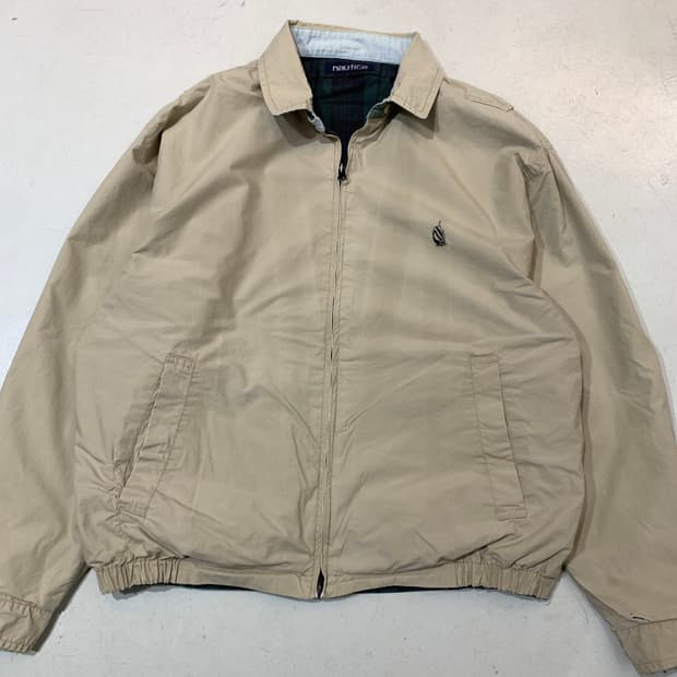 90s 노티카 리버시블 스윙탑 자켓