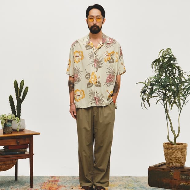 아웃스탠딩 하와이안 셔츠